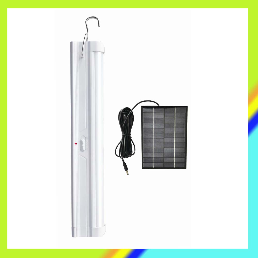 45 leds Solar Rechargeable Emergency Tube Lighting with USB output for mobile phone charge