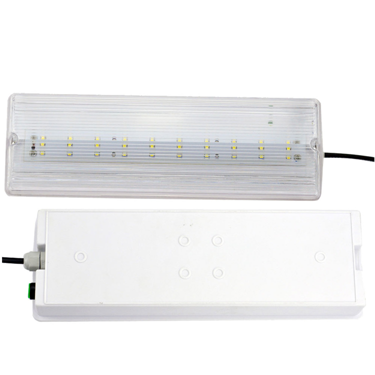 IP65 Water Proof waterproof recessed tri proof rechargeable emergency light  is suitable for wall or ceiling mounting