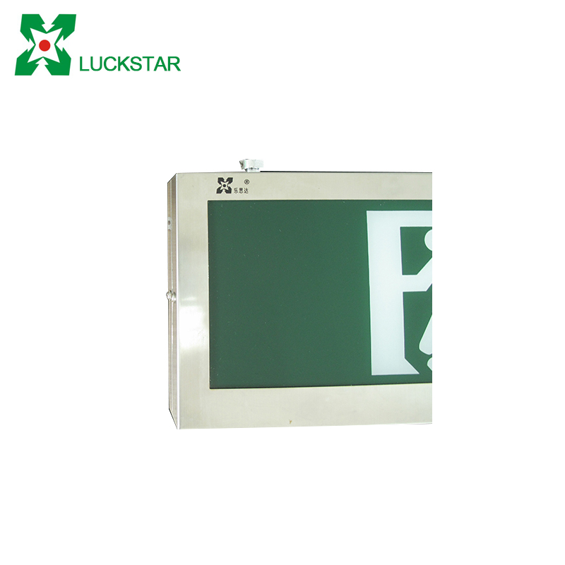 Best ceiling mounted stainless steel opening emergency light exit sign