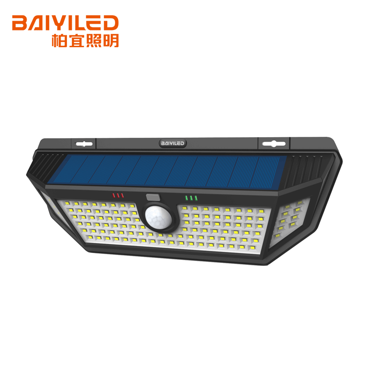 Wall Lamp Led Garden Outdoor Solar Security Light With Motion Sensor