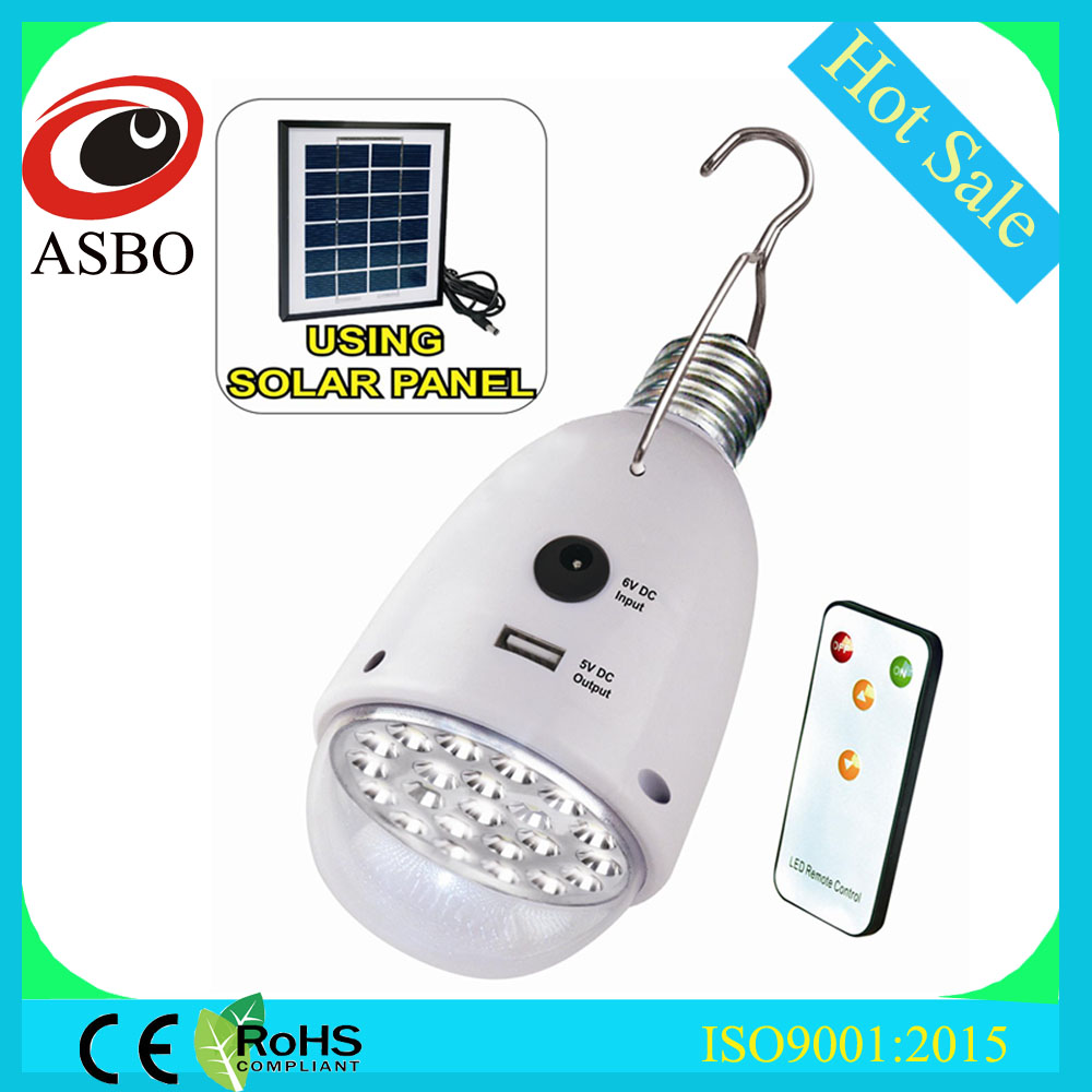 hot-selling in Kenya solar LED light bulb