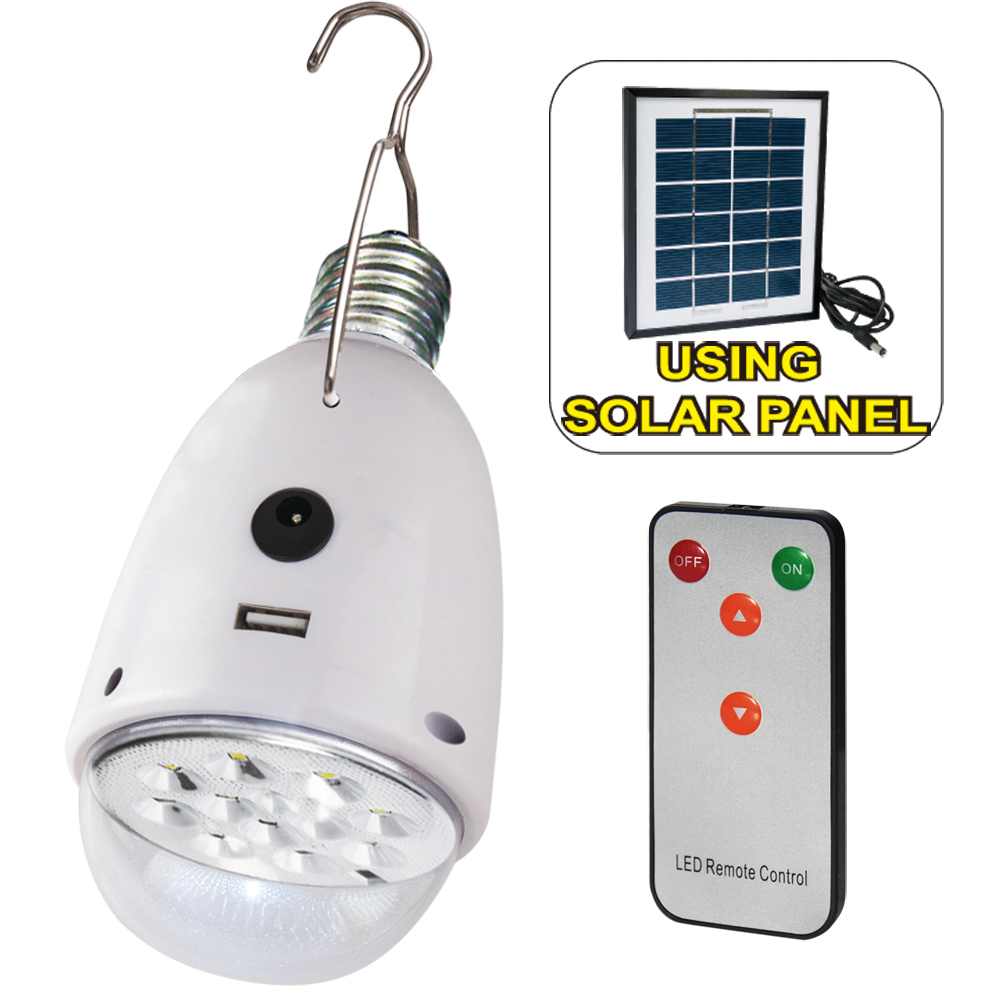 rechargeable solar led emergency light