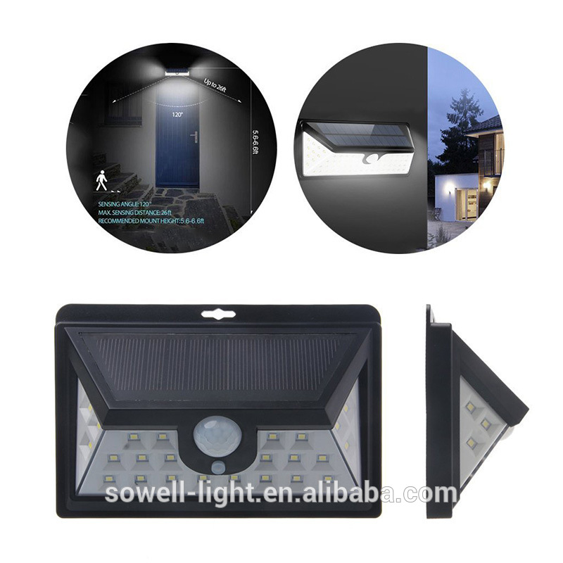 Online shopping 90% discount full degree 34 LEDS emitting Led solar light