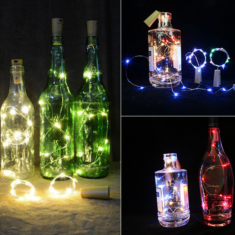 Hot sale Fairy Valentines Wedding Decoration Hanging Lamp Kit Led Bottle Light