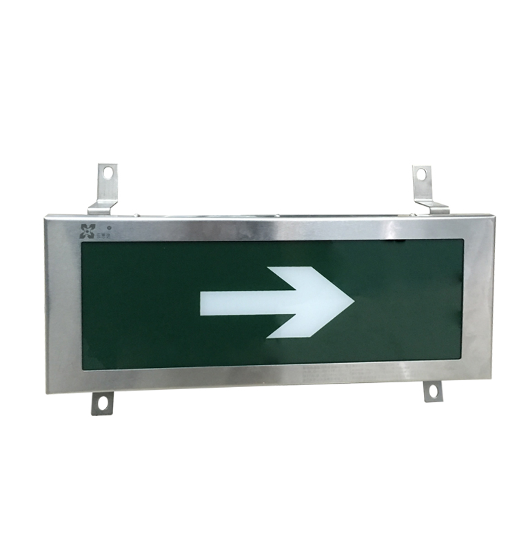 IP65 Stainless Steel LED Emergency Exit Sign Light