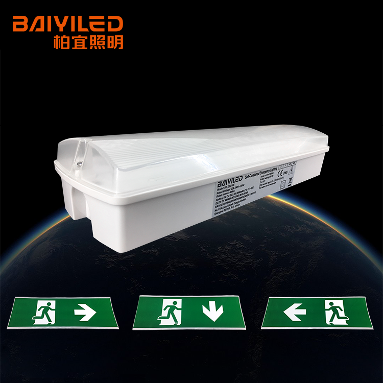 Ip65 Emergency Fluorescent Light 2d Led 18w Waterproof Drywall Bulkhead