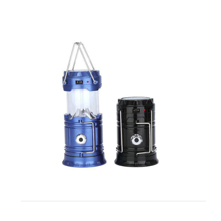 Solar Lantern Portable Light Emergency Camping Tent Lamp