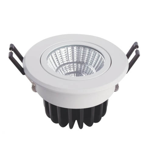 Aluminum COB downlight with best price 5w 7w 10w round blade led downlight