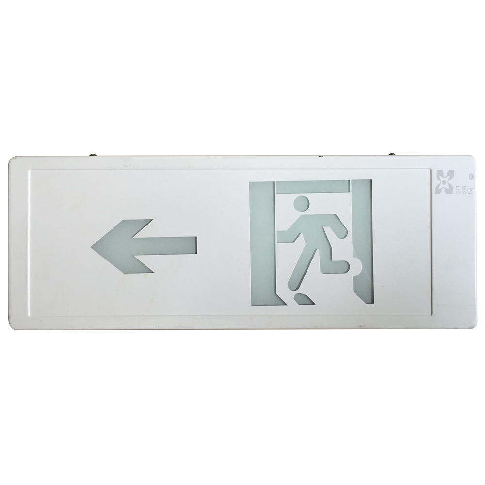 LST single sided led fire emergency exit sign with hanging