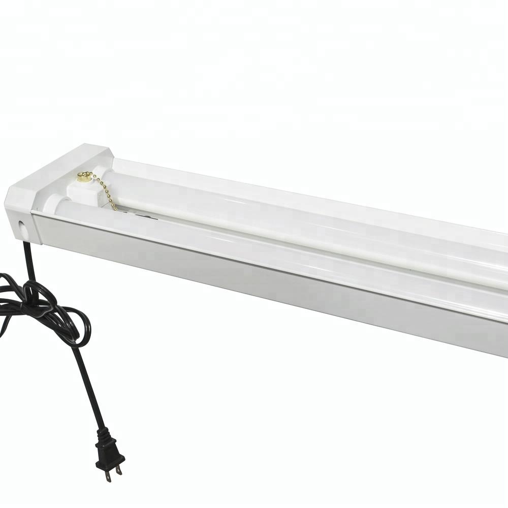 ETL energy saving high quality 4ft 6500K shop lighting linkable with pull chain