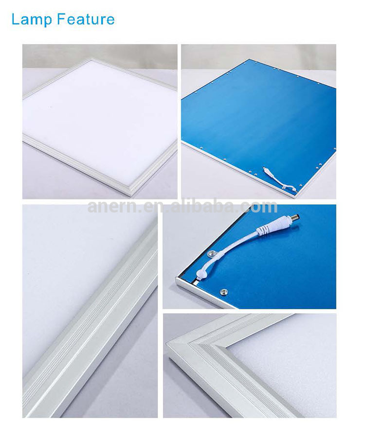 Slim led flat light square lighting led panel lamp for hotel, restaurant