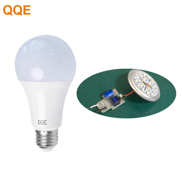 China Supplier Raw Materials Led Lamp E27 B22 AC85-265v Lampada Aluminum and Plastic 12W Led Bulb