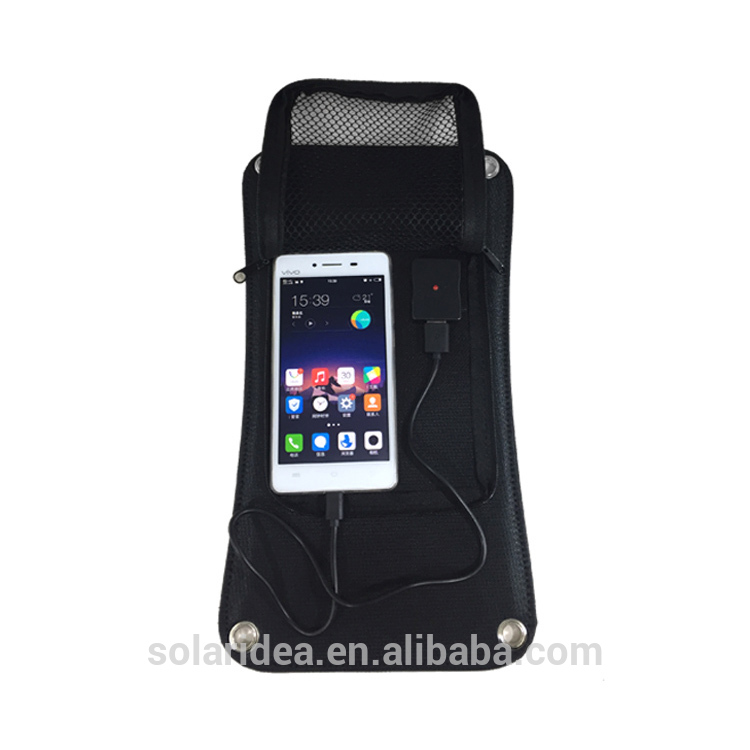 Full certified multi-purpose high efficiency foldable solar charger 5v 2a