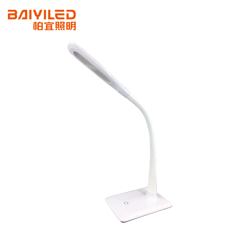 Led Silver Lampat Dimmable 4 Lighting Mode Desk Lamp