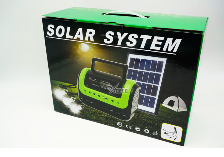 Complete mini 10W solar power system kit with CE RoHS