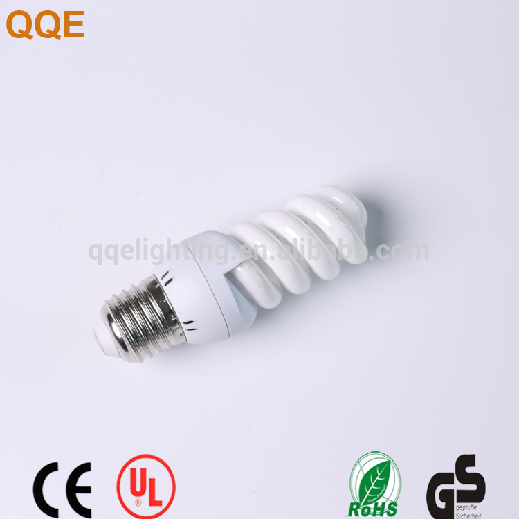 China raw material full spiral 11w e27 b22 CFL energy saving bulb lamp for home lighting