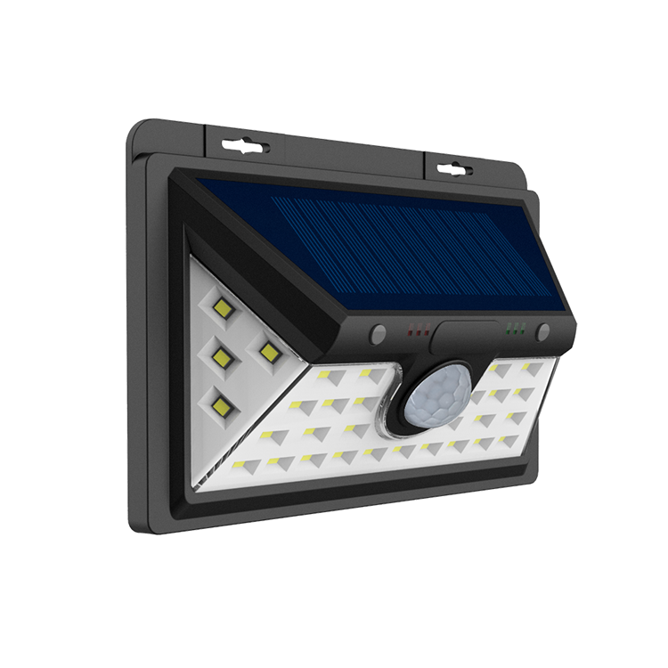 Led Wall Motion Sensor Outdoor Powered Lighting Solar Home Light