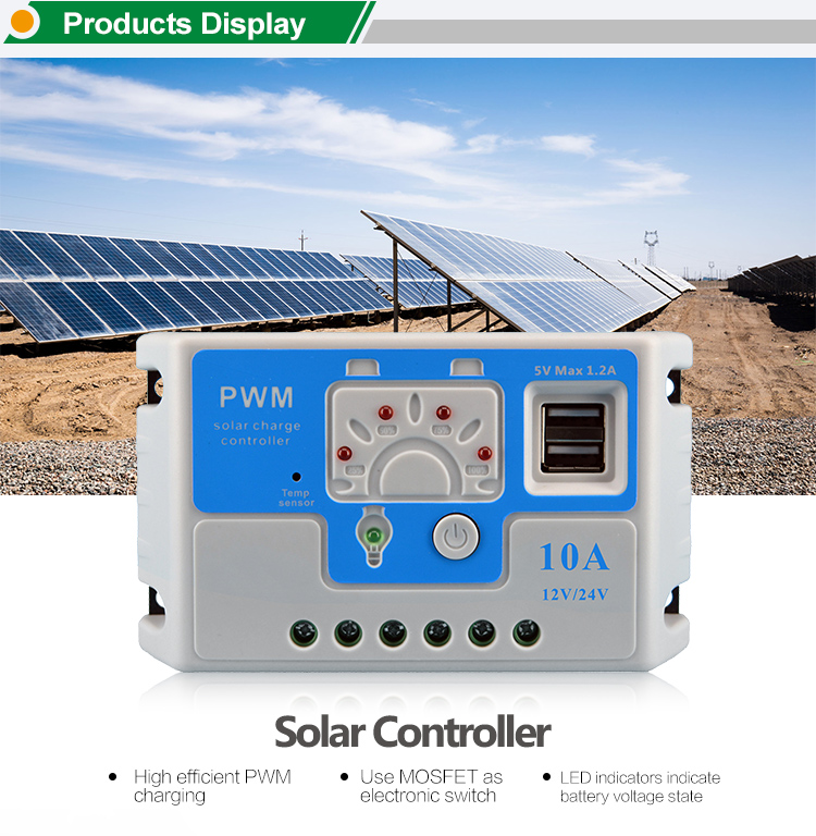 High quality price in pakistan ce pmw solar charge controller