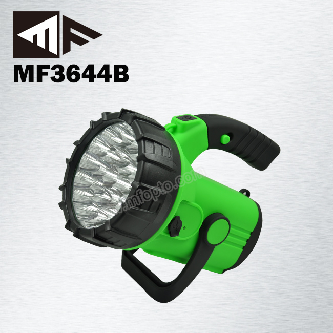 High visibility optional mode led spotlight