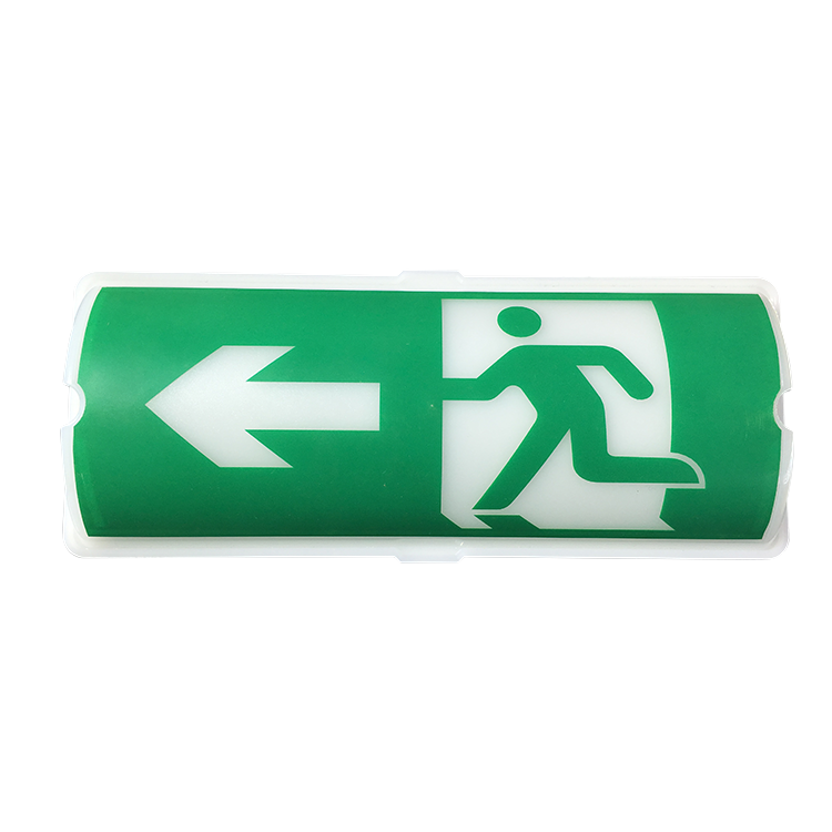 Font Emergency Lamp Eco-friendly Durable Acrylic Explosion-proof Exit Sign