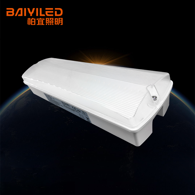 Ip54 Led Lamp Emergency China Factory Exit Waterproof Bulkhead Light