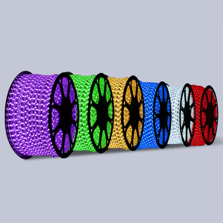 Neon Dmx Controlled Spiral Christmas Tree Light Rope