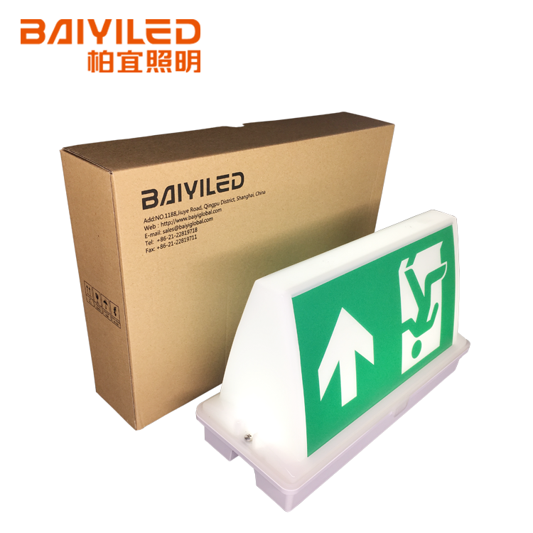 Best PriceCe Approved Emergency Board Escape Arrow Exit Sign