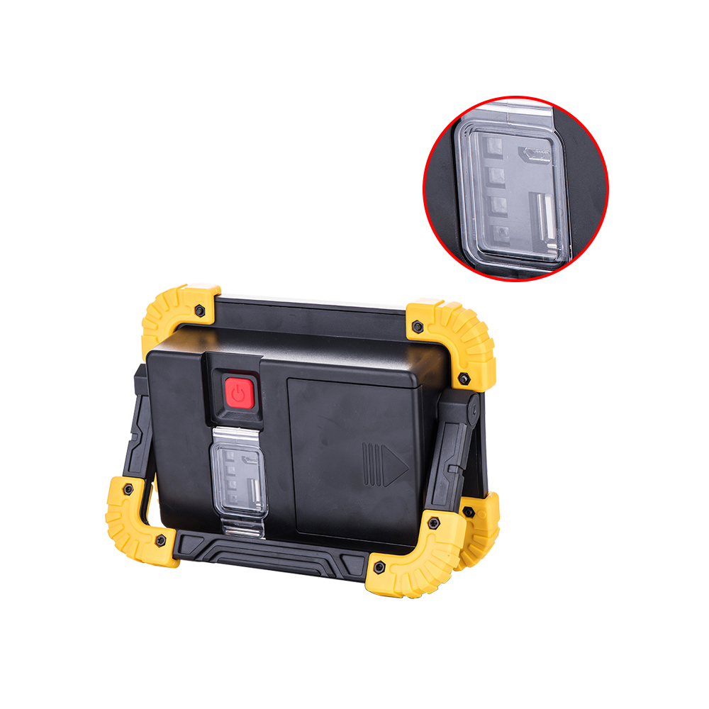 Portable Rechargeable Work Light With ABS+TPR