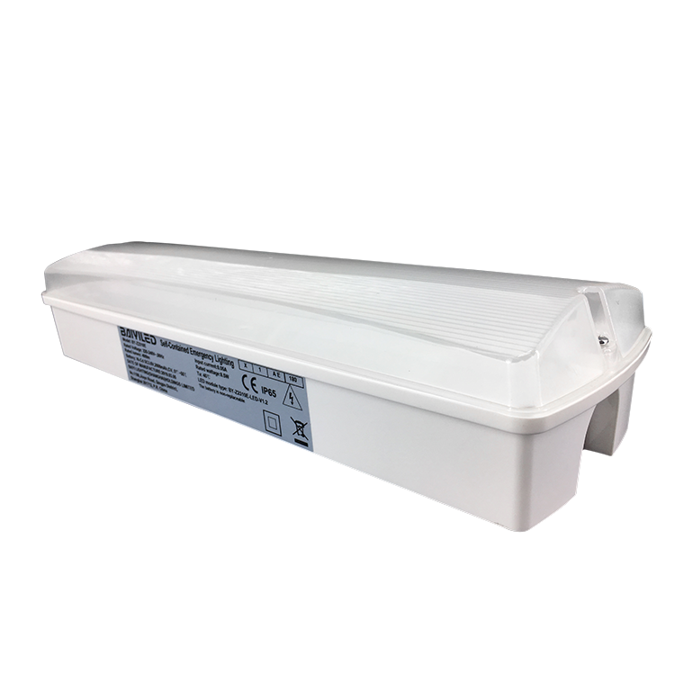 Ip54 2d Light Ce Emergency Ip65 Running Man Bulkhead Led