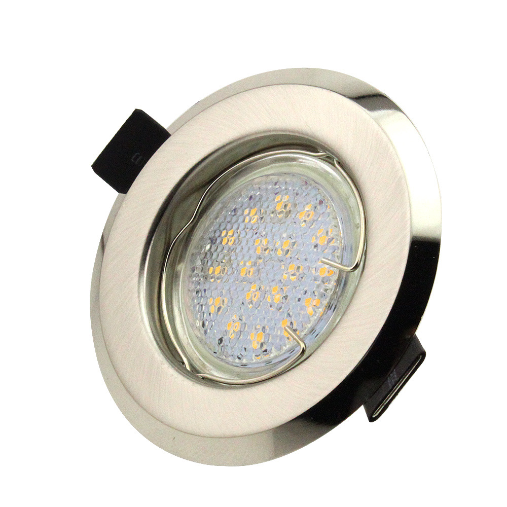 2.5inch 5W plating IP20 gold plating ultrathin LED downlight panel