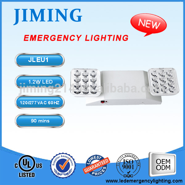 JLEU5 cUL UL Emergency LED Light with twin spot 1.2W Lamp Head -China TOP 1 Emergency LED Lighting Manufacturer Since 1967 -164Z