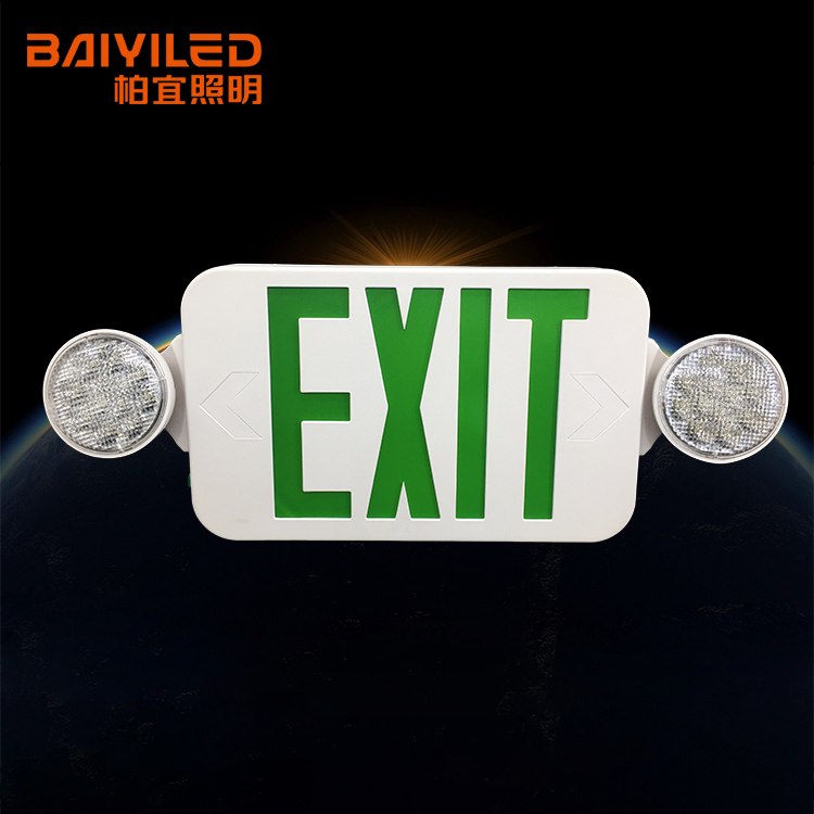 Non Electrical Self Powered Led Emergency Warning Light Abs Indicator Exit Sign