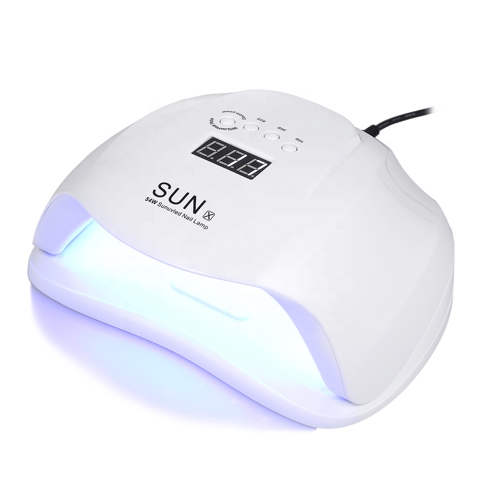 Electric rechargeable	cordless cosmetic manicure desk  uv led gel nail drying lamp