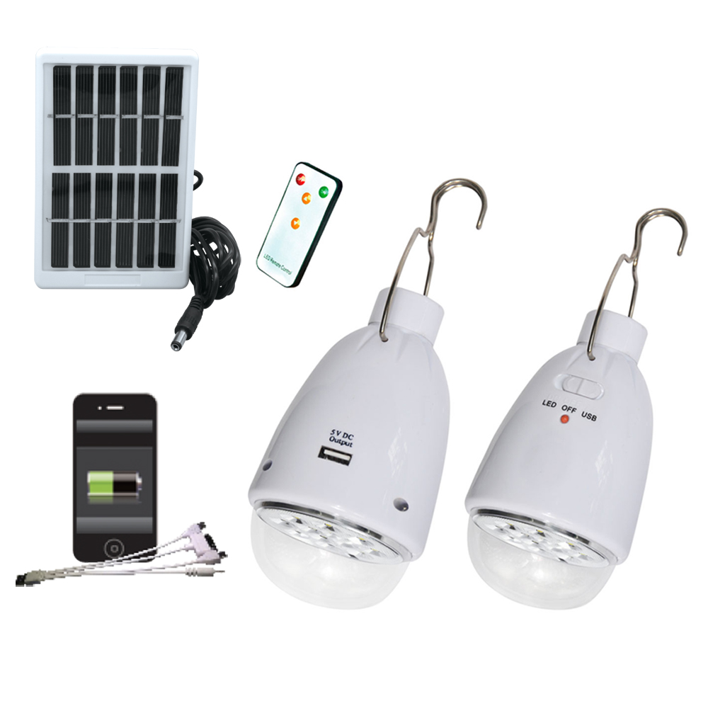 solar mini home lighting with mobile phone charger for the Africa