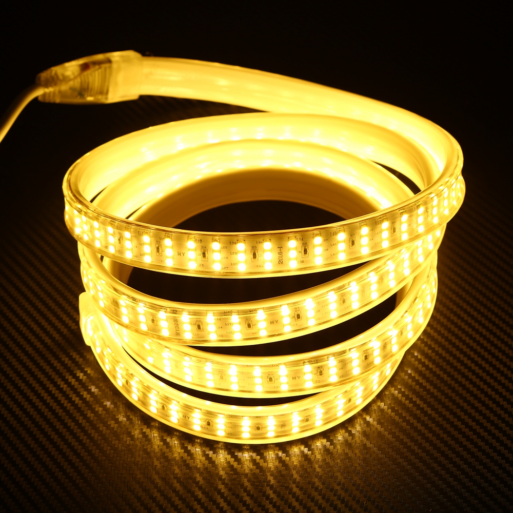 High voltage 110V 220V led neon flexible strip SMD 2835 CE/ROHS approved waterproof led lights strip