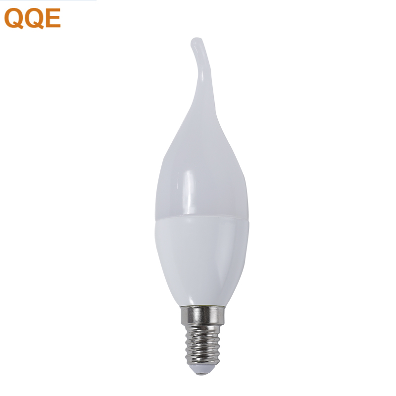 SMD 2835 LED chip aluminum with plastic LED filament 3w 5w 7w high quality LED candle bulb