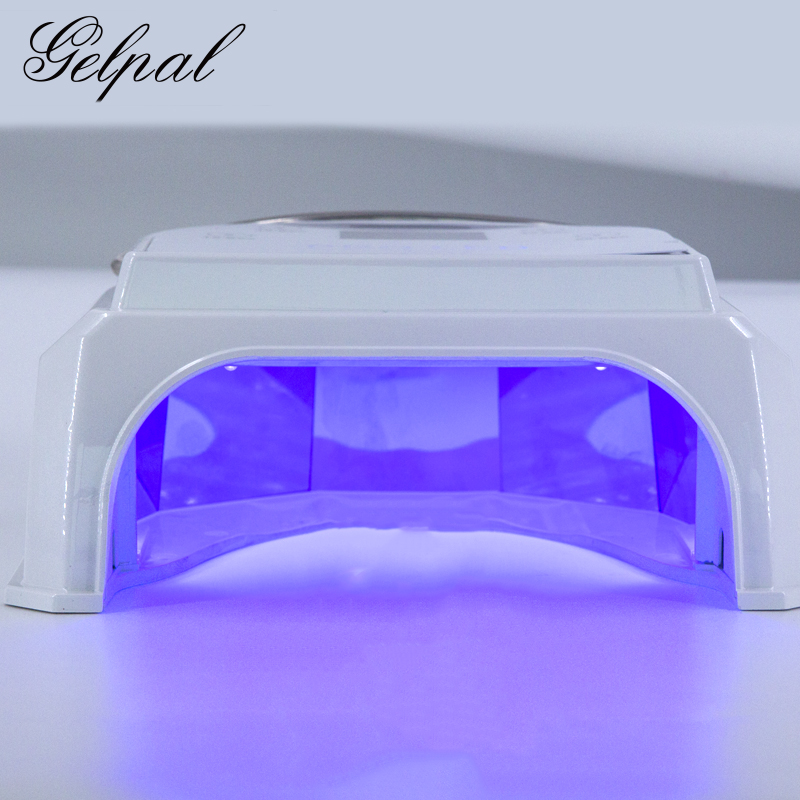 Free shipping 2019 best selling 60W UV LED Nail Lamp with low heat mode spacious nail lamp