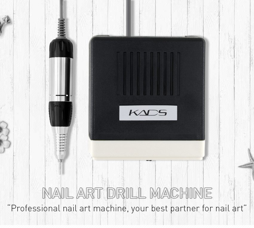 35W Pro Electric Nail Drill Machine Nail Equipment Manicure Pedicure Files Electric Manicure Drill & Accessory 35000Rpm