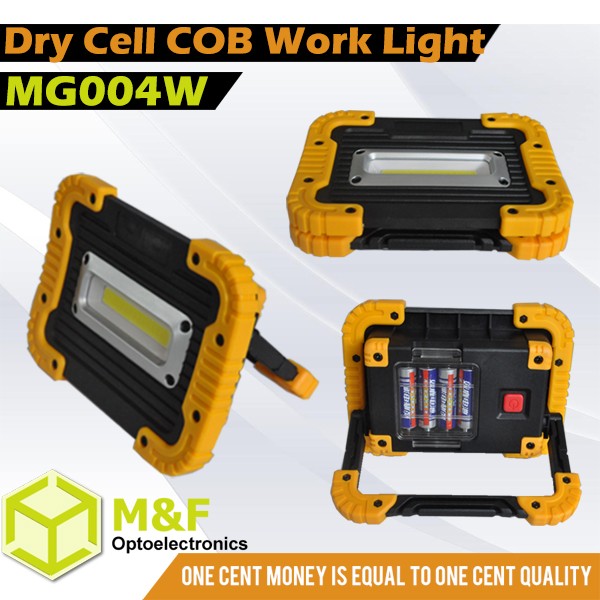 Non Rechargeable 10 Watts COB Portable Carry Use led flood light outdoor