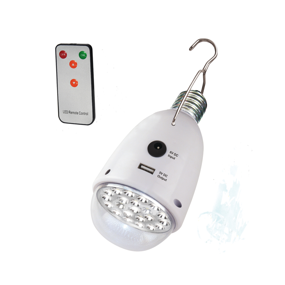 21 led remote control led rechargeable bulb