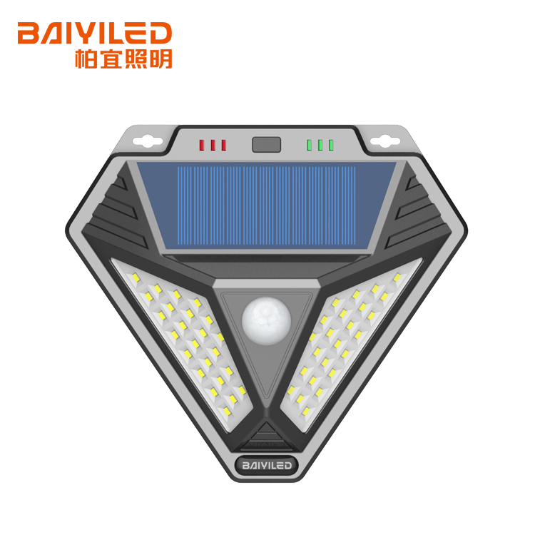 Wall Lamp Led Garden Outdoor Solar Security Light With Motion Sensor