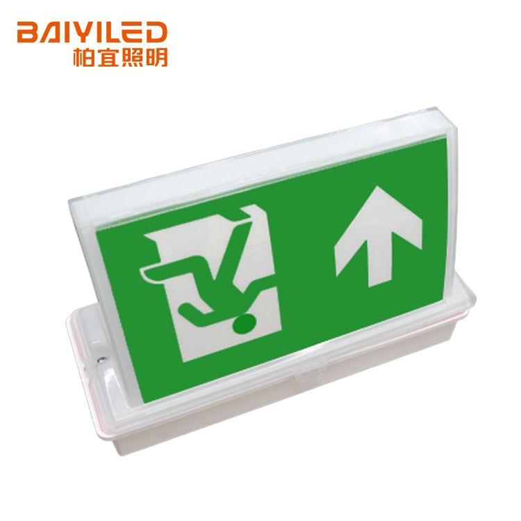 Factory made the newest pictogram led emergency exit sign