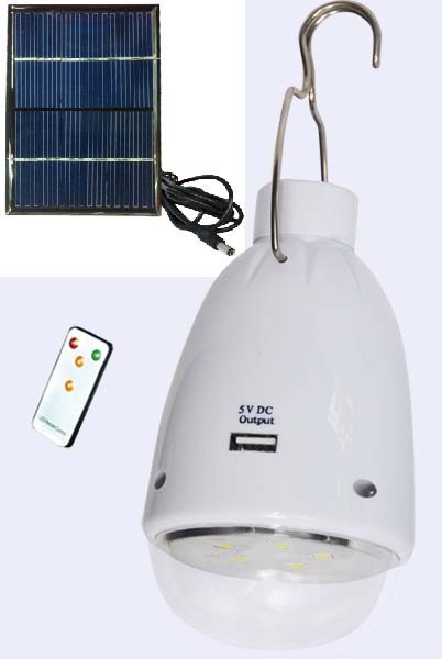 Wall Mount Battery Operate Solar LED Light (Multiple Functions, Many Charge Modes, Remote Control)