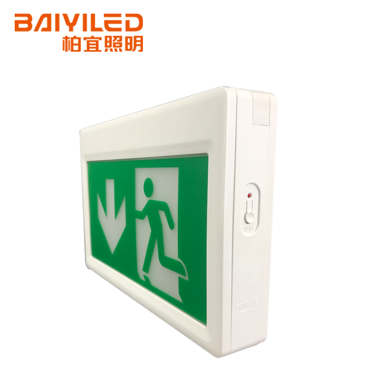 Commercial Directional Arrow Double Sided Led Elevator Emergency Light Exit Sign