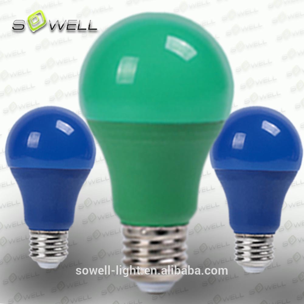 High Power colorful led bulb lamp 9W 12W e27 led color bulb