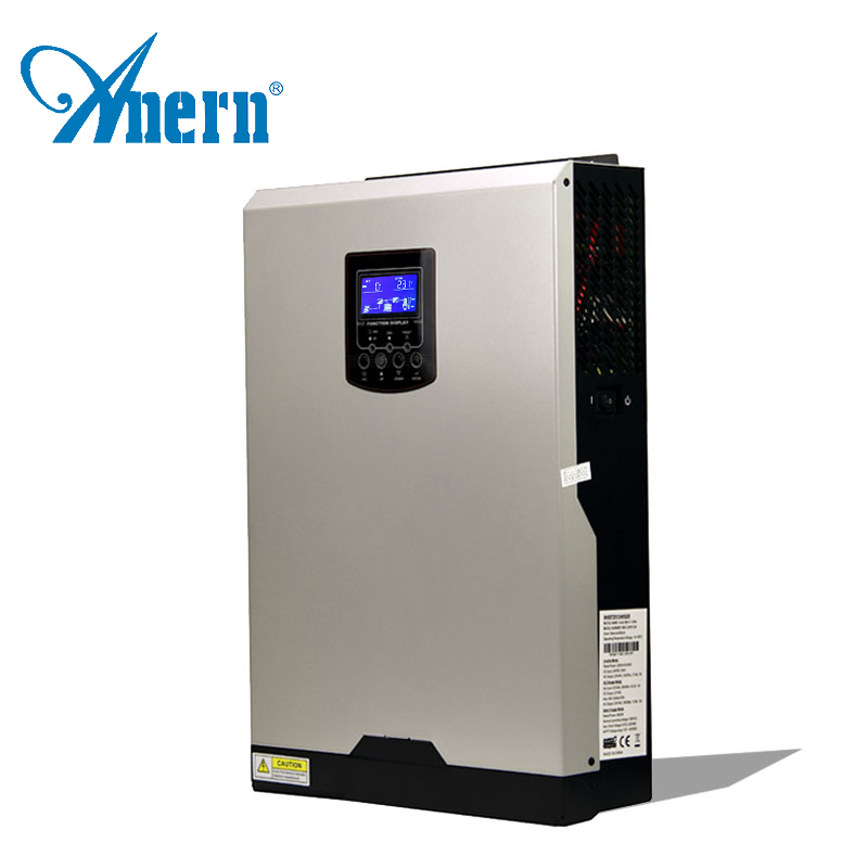 High hybrid solar power inverter with mppt charge controller