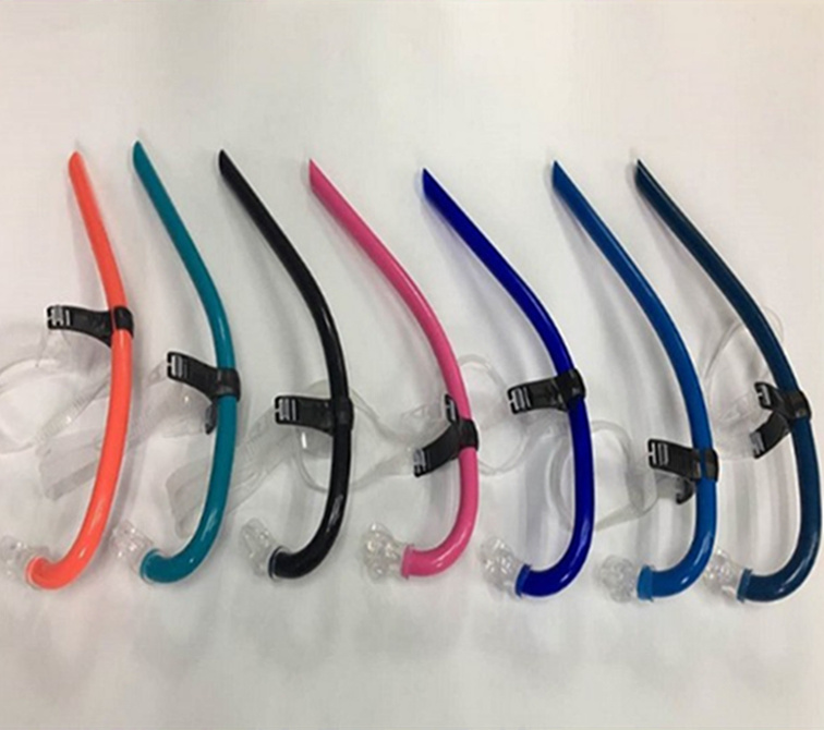 Shenzhen factory supplies frontal snorkel comfort silicone Mouthpiece snorkel for swimming aqua sports