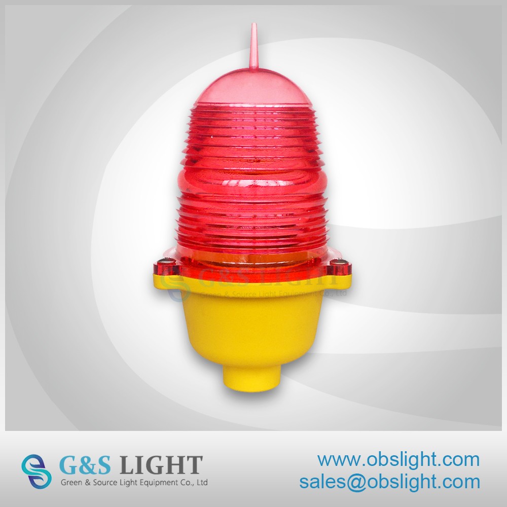 LED low intensity aviation obstruction light for GSM towers