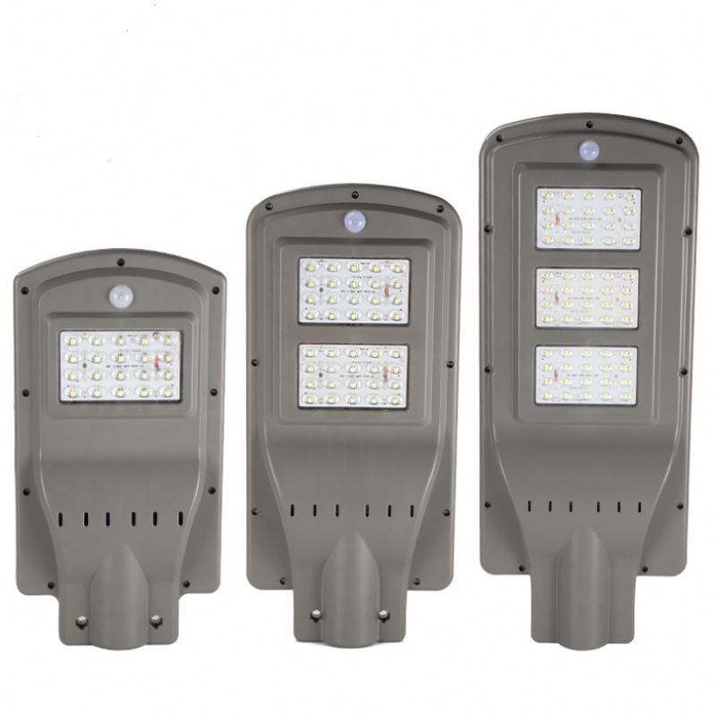 25W 35W 55W 60W LED solar street light with IP66 Rated die casting aluminium housing