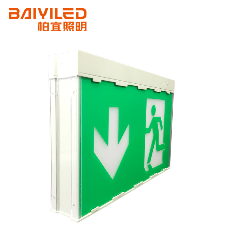 Factory price  924 Non Electrical Photoluminescent Self-luminous U lcs57 Exit Sign